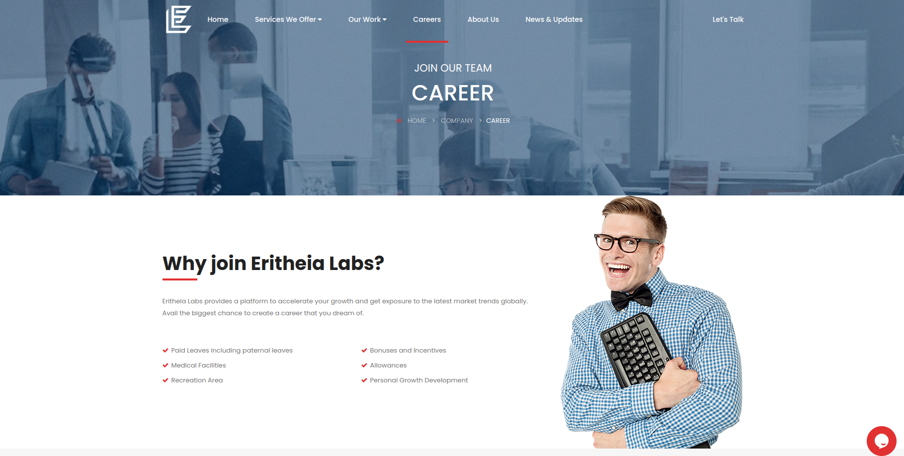 EritheiaLabs screenshot 2