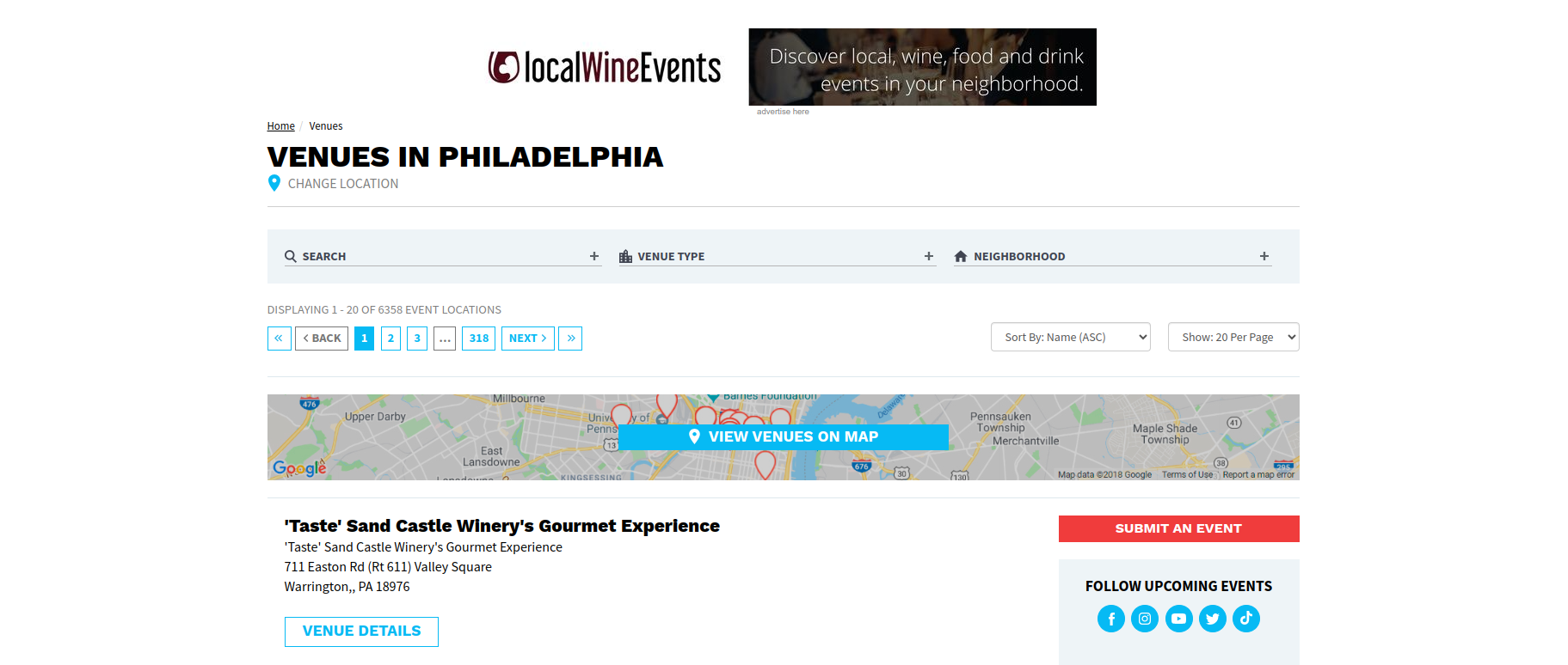 Upcoming Events screenshot 3